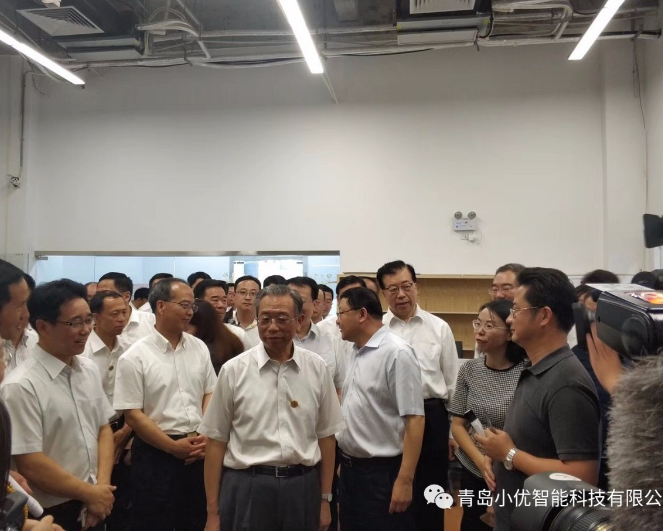 山東省委書記、省長、青島市委書記一行蒞臨我司視察指導(dǎo)工作